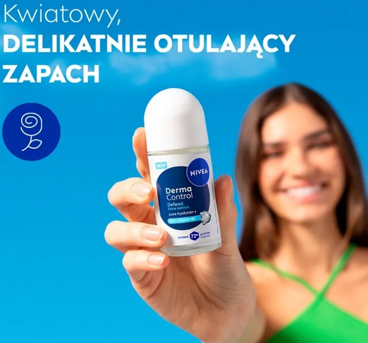 NIVEA Derma Control antyperspirant w kulce dla kobiet Defend 50 ml
