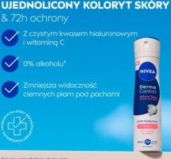 NIVEA Derma Control antyperspirant w sprayu dla kobiet Natural Tone 150 ml