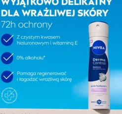 NIVEA Derma Control antyperspirant w sprayu dla kobiet Restore 150 ml