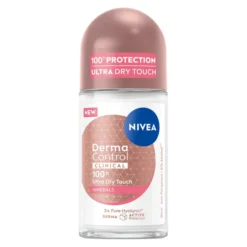 NIVEA Derma Control Clinical Ultra Dry Touch antyperspirant roll-on dla kobiet 50 ml