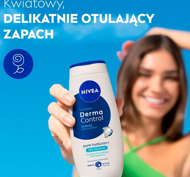 NIVEA Derma Control żel pod prysznic Defend 250 ml
