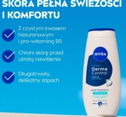 NIVEA Derma Control żel pod prysznic Defend 250 ml