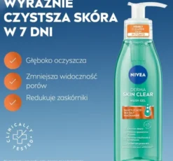 NIVEA Derma Skin Clear żel oczyszczający przeciw niedoskonałościom 150 ml