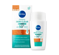NIVEA Derma Skin Clear lekki fluid przeciwsłoneczny SPF50+ 40 ml