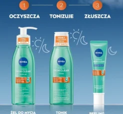 NIVEA Derma Skin Clear normalizujący tonik do twarzy 200 ml