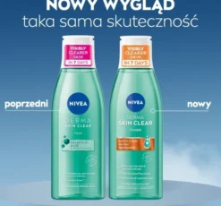 NIVEA Derma Skin Clear normalizujący tonik do twarzy 200 ml