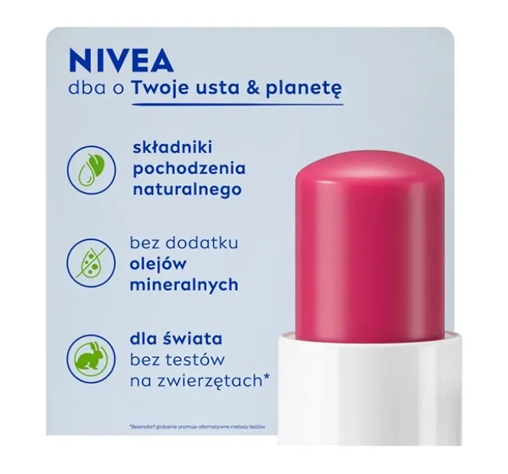 NIVEA Disney Princess pielęgnująca pomadka do ust Candy Apple Dream 4,8 g