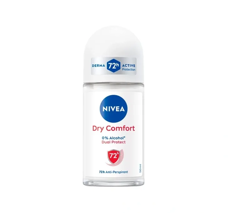 NIVEA Dry Comfort 72h Protection antyperspirant roll-on 50 ml