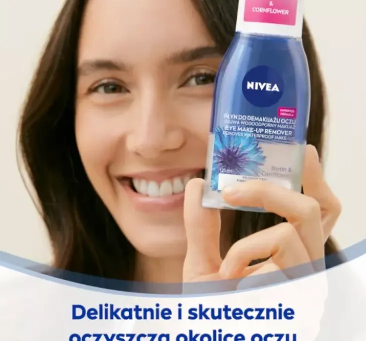 NIVEA dwufazowy płyn do demakijażu oczu 125 ml