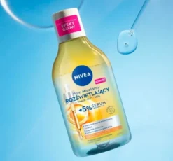 NIVEA dwufazowy rozświetlający płyn micelarny do twarzy z 5% serum 400 ml