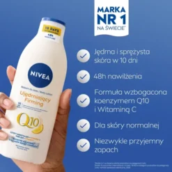 NIVEA Firming Q10 ujędrniający balsam do ciała do skóry suchej 400 ml