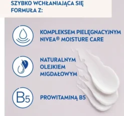 NIVEA 24h Nawilżenia odżywczo - regenerujący krem do twarzy na noc 50 ml