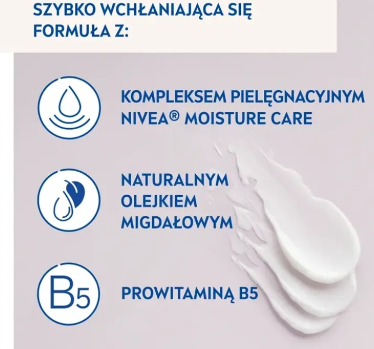 NIVEA 24h Nawilżenia odżywczo - regenerujący krem do twarzy na noc 50 ml