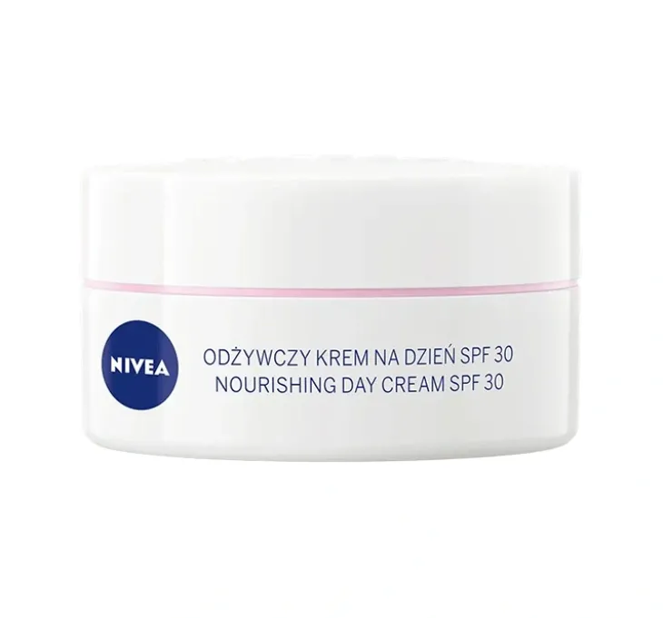 NIVEA 24h Nawilżenia odżywczy krem na dzień SPF30 50 ml