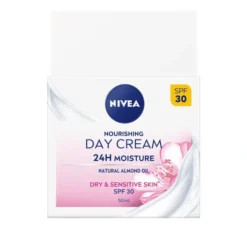 NIVEA 24h Nawilżenia odżywczy krem na dzień SPF30 50 ml