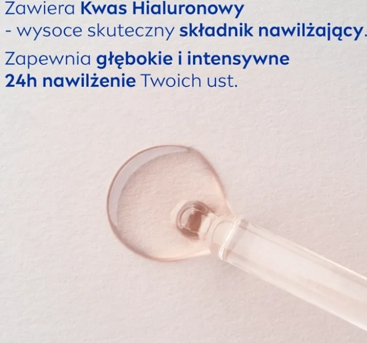NIVEA Hyaluron Lip Moisture Plus nawilżający balsam do ust w sztyfcie Sheer Rose 5,2 g