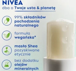 NIVEA Hyaluron Lip Moisture Plus nawilżający balsam do ust w sztyfcie 5,2 g