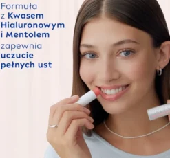 NIVEA Hyaluron Lip Moisture Plus nawilżający balsam do ust w sztyfcie Sheer Rose 5,2 g