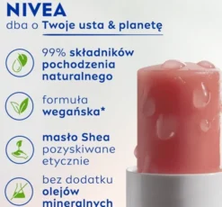NIVEA Hyaluron Lip Moisture Plus nawilżający balsam do ust w sztyfcie Sheer Rose 5,2 g