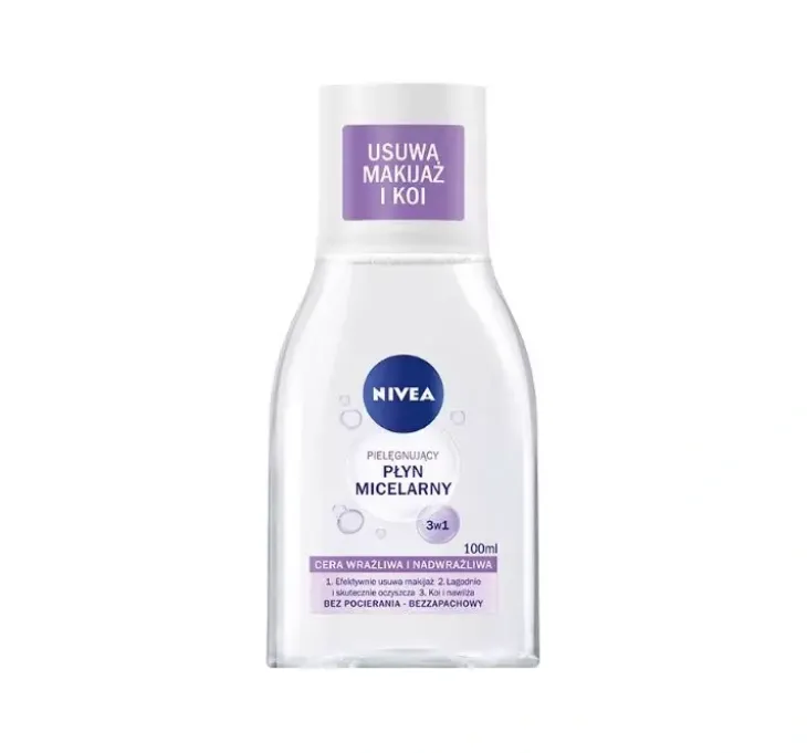 NIVEA kojący płyn do demakijażu cera wrażliwa i nadwrażliwa 100 ml