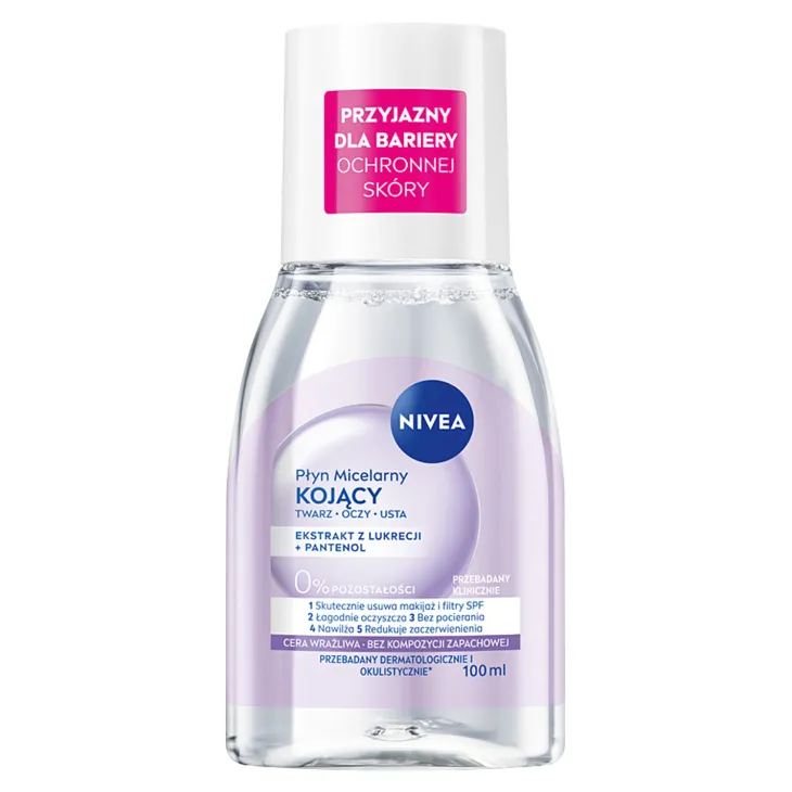 NIVEA kojący płyn do demakijażu cera wrażliwa i nadwrażliwa 100 ml