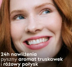 NIVEA Limited Edition pielęgnująca pomadka do ust Strawberry Shine 4,8 g