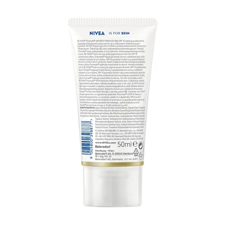 NIVEA Luminous630 Antispot krem do rąk przeciw przebarwieniom SPF15 50 ml