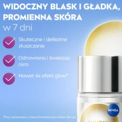 NIVEA Luminous630 glow-esencja w płynie peeling mikrozłuszczający 100 ml