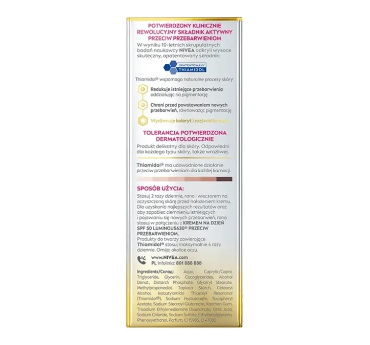 NIVEA Luminous630 intensywne serum przeciw przebarwieniom 30 ml