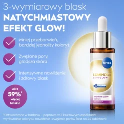 NIVEA Luminous630 natychmiastowe glow-serum na przebarwienia 30 ml