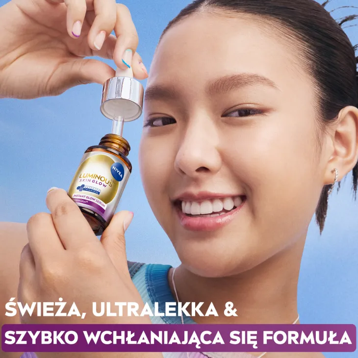 NIVEA Luminous630 natychmiastowe glow-serum na przebarwienia 30 ml