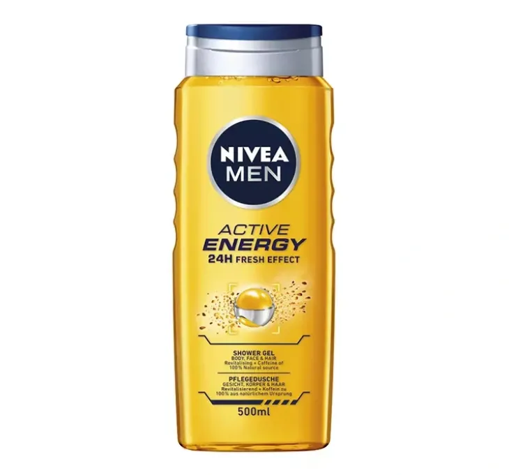 NIVEA MEN Active Energy energetyzujący żel pod prysznic 3w1 dla mężczyzn 500 ml