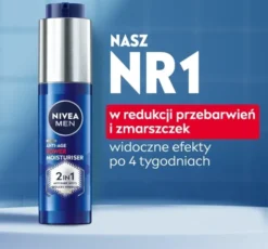 NIVEA MEN Anti-Age Power krem nawilżający do twarzy SPF30 dla mężczyzn 50 ml
