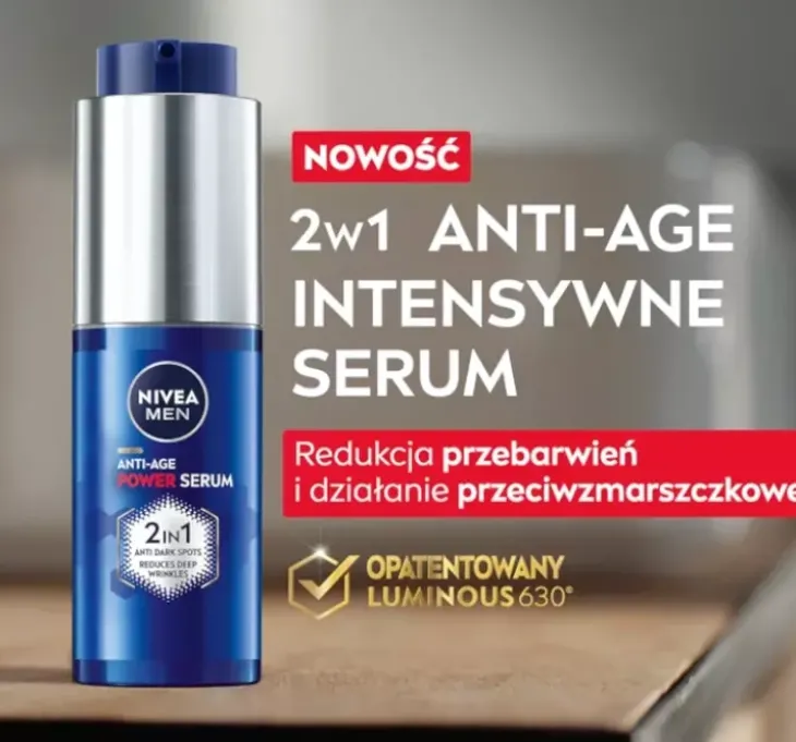 NIVEA MEN Anti-Age Power Serum zaawansowane serum antypigmentacyjne 30 ml