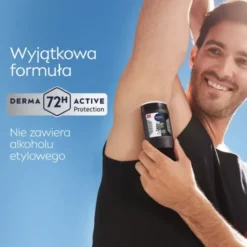 NIVEA MEN Black&White Invisible Original antyperspirant w sztyfcie dla mężczyzn 50 ml