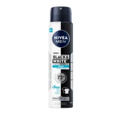 NIVEA MEN Black&White Invisible Fresh antyperspirant w sprayu dla mężczyzn 250 ml