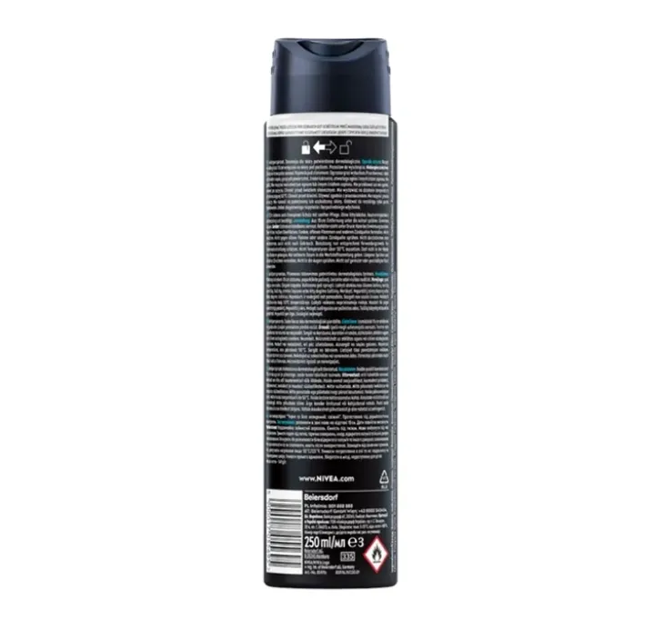 NIVEA MEN Black&White Invisible Fresh antyperspirant w sprayu dla mężczyzn 250 ml