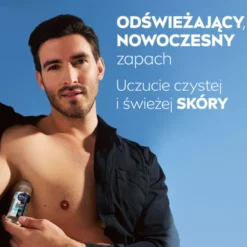 NIVEA MEN Black&White Invisible Fresh antyperspirant roll-on dla mężczyzn 50 ml