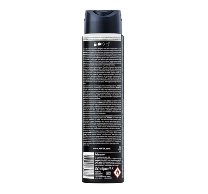 NIVEA MEN Black&White Invisible Original antyperspirant w sprayu dla mężczyzn 250 ml