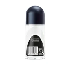 NIVEA MEN Black&White Invisible antyperspirant roll-on dla mężczyzn 50 ml