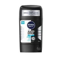 NIVEA MEN Black&White Invisible Fresh antyperspirant w sztyfcie dla mężczyzn 50 ml