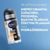 NIVEA MEN Black&White Invisible Ultimate Impact antyperspirant roll-on dla mężczyzn 50 ml