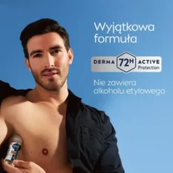 NIVEA MEN Black&White Invisible Ultimate Impact antyperspirant roll-on dla mężczyzn 50 ml