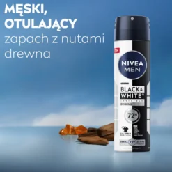 NIVEA MEN Black&White Invisible Original antyperspirant w sprayu dla mężczyzn 150 ml