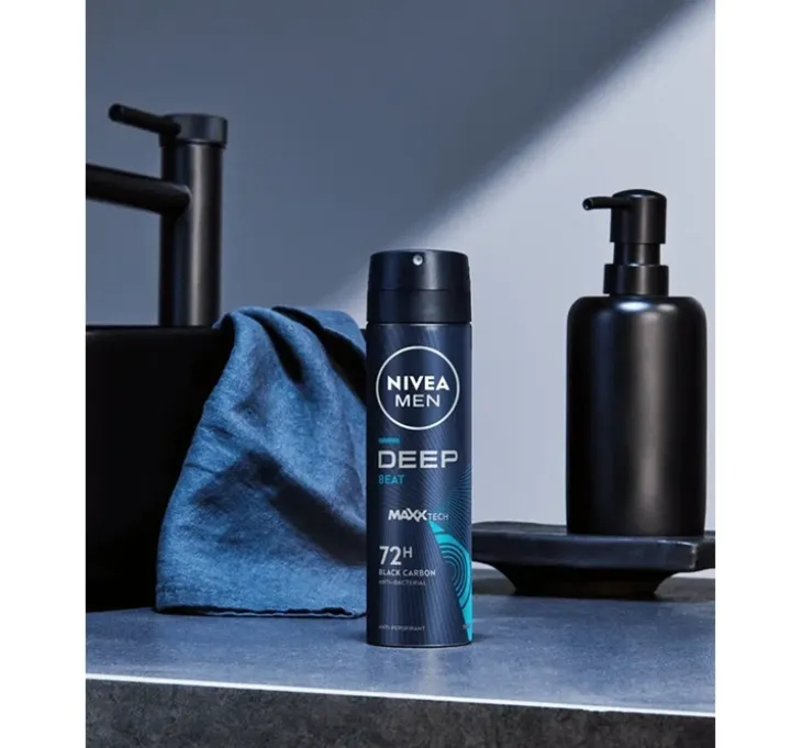 NIVEA MEN Deep Beat antyperspirant w sprayu 150 ml