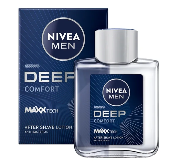 NIVEA MEN Deep Comfort antybakteryjna woda po goleniu 100 ml