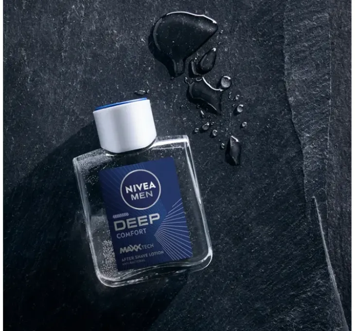 NIVEA MEN Deep Comfort antybakteryjna woda po goleniu 100 ml
