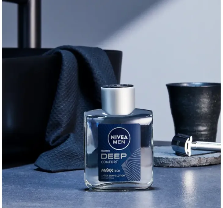 NIVEA MEN Deep Comfort antybakteryjna woda po goleniu 100 ml