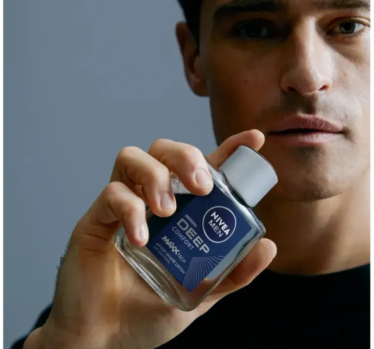 NIVEA MEN Deep Comfort antybakteryjna woda po goleniu 100 ml