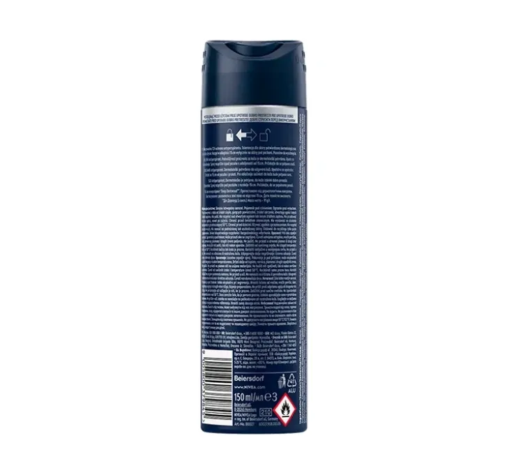 NIVEA MEN Deep DarkWood Maxx Tech 72h Black Carbon antyperspirant w sprayu 150 ml